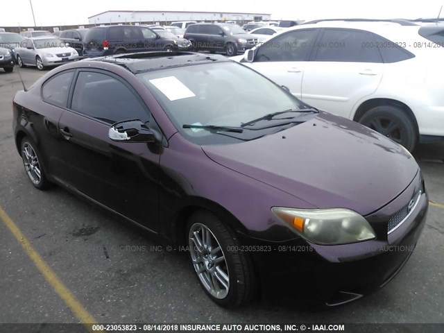 JTKDE167960121706 - 2006 TOYOTA SCION TC 紫色 照片 1