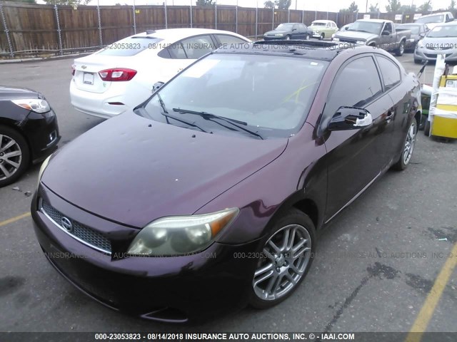 JTKDE167960121706 - 2006 TOYOTA SCION TC 紫色 照片 2