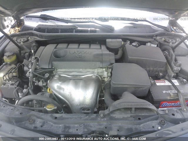 4T1BF3EK8BU720608 - 2011 TOYOTA CAMRY SE/LE/XLE შავი ფოტო 10
