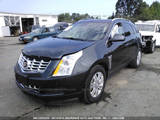 3GYFNBE36ES631260 - 2014 CADILLAC SRX LUXURY COLLECTION BLACK photo 2