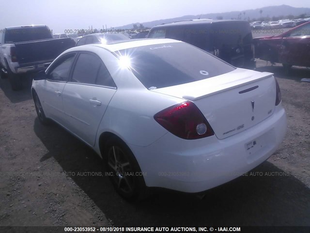 1G2ZH57N674232754 - 2007 PONTIAC G6 GT WHITE photo 3