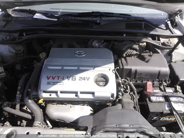 4T1BF30K53U562396 - 2003 TOYOTA CAMRY LE/XLE/SE Gümüş foto 10