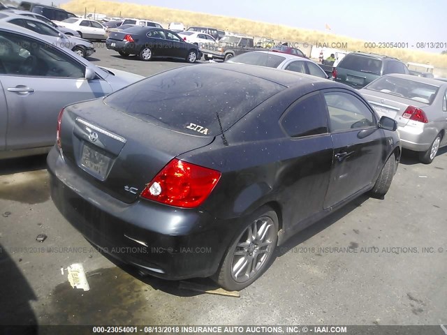 JTKDE177370181593 - 2007 TOYOTA SCION TC 黑色 照片 4