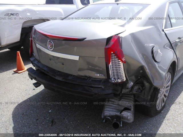 1G6DK5EV9A0117156 - 2010 CADILLAC CTS PERFORMANCE COLLECTION Бирюзовый фото 6