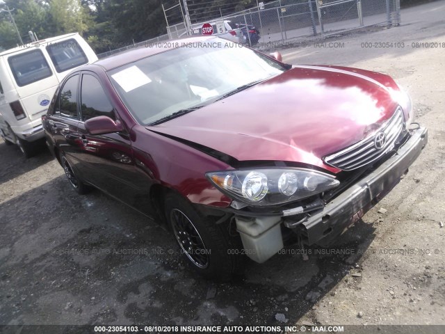 4T1BE32K35U008857 - 2005 TOYOTA CAMRY LE/XLE/SE 红色 照片 1