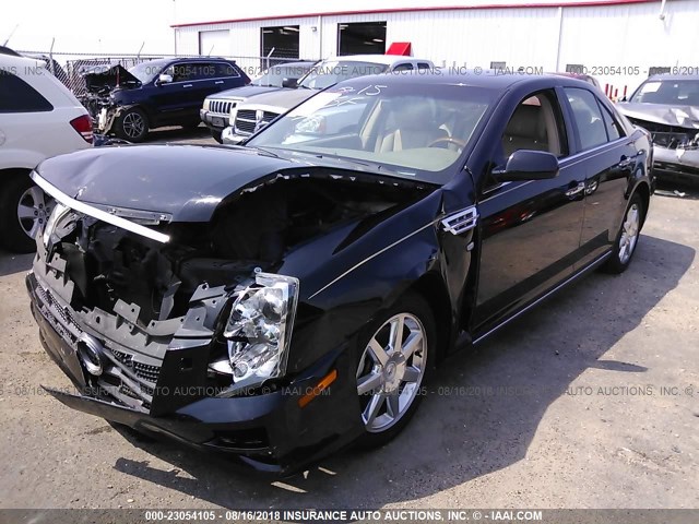 1G6DW6EDXB0151352 - 2011 CADILLAC STS LUXURY BLACK photo 2