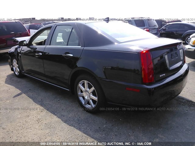 1G6DW6EDXB0151352 - 2011 CADILLAC STS LUXURY BLACK photo 3