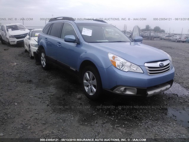 4S4BRCKC8A3355534 - 2010 SUBARU OUTBACK 2.5I LIMITED BLUE photo 1