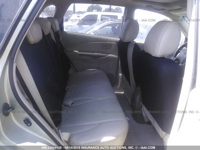 KM8JN12D36U458849 - 2006 HYUNDAI TUCSON GLS/LIMITED 香槟色 照片 8