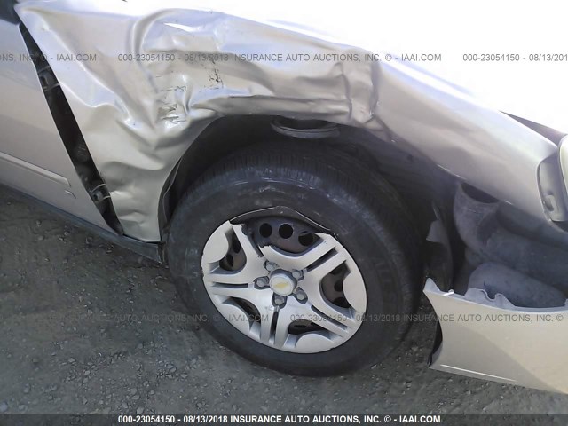 1G1ZS51F06F149721 - 2006 CHEVROLET MALIBU LS 银色 照片 6