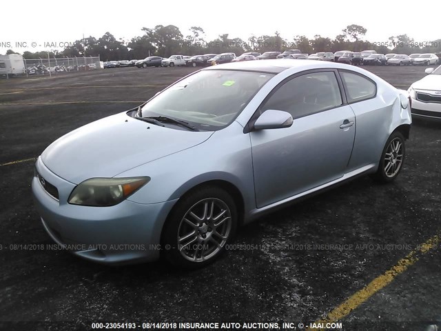 JTKDE177070185942 - 2007 TOYOTA SCION TC 浅蓝色 照片 2