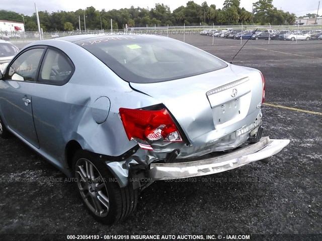 JTKDE177070185942 - 2007 TOYOTA SCION TC 浅蓝色 照片 6