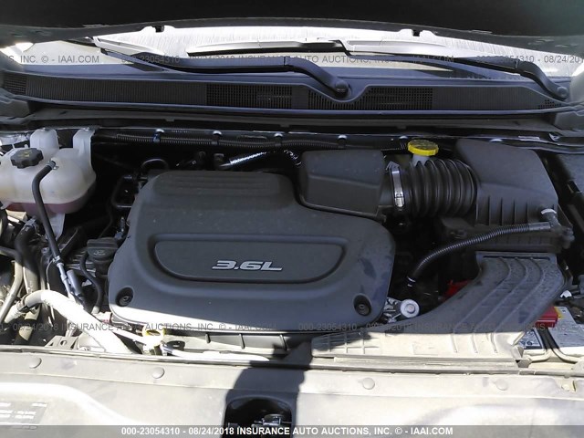 2C4RC1BG1JR269243 - 2018 CHRYSLER PACIFICA TOURING L Մոխրագույն լուսանկար 10