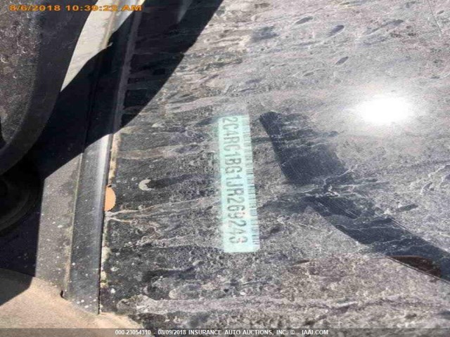 2C4RC1BG1JR269243 - 2018 CHRYSLER PACIFICA TOURING L Մոխրագույն լուսանկար 12