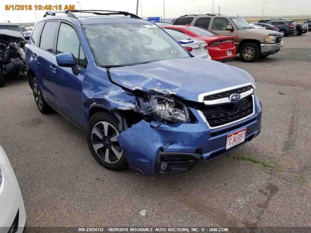 JF2SJAGC7JH552918 - 2018 SUBARU FORESTER 2.5I PREMIUM BLUE photo 15