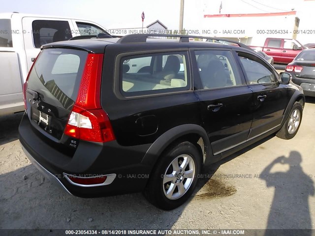 YV4BZ982981036541 - 2008 VOLVO XC70 BLACK photo 4