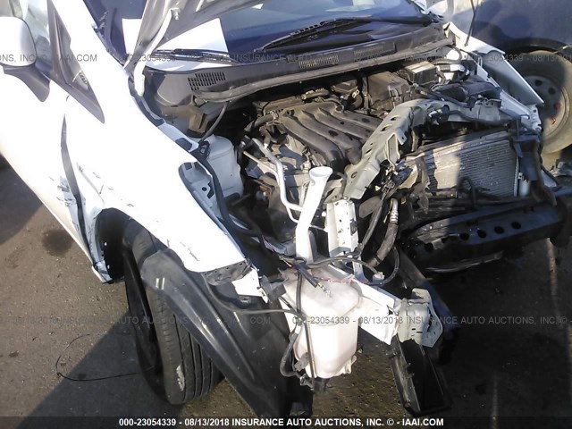 3N1CE2CPXGL372724 - 2016 NISSAN VERSA NOTE S/S PLUS/SV/SL/SR WHITE photo 6