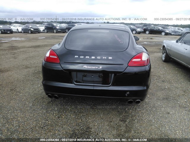 WP0AB2A79DL060059 - 2013 PORSCHE PANAMERA S/4 BLACK photo 6