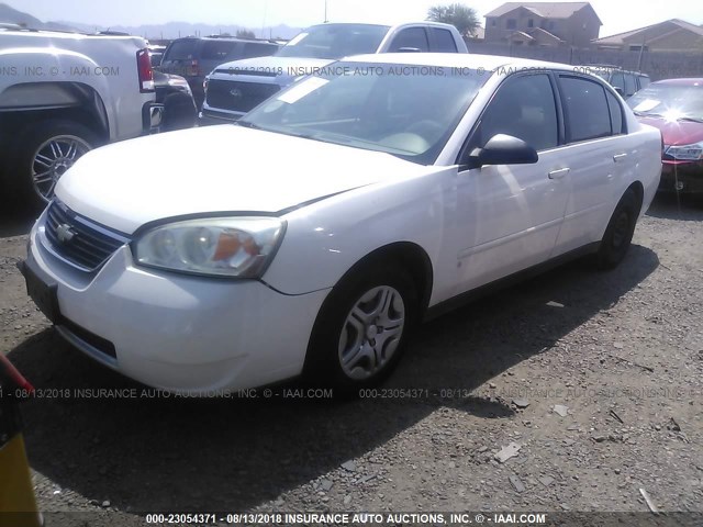 1G1ZS58F88F135591 - 2008 CHEVROLET MALIBU LS თეთრი ფოტო 2