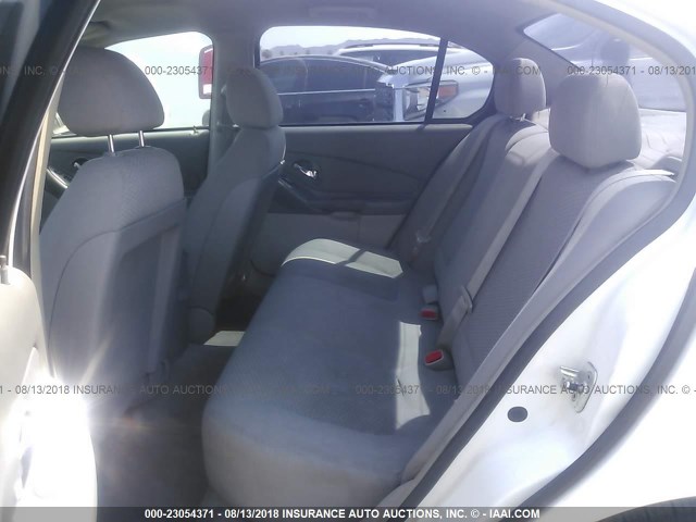 1G1ZS58F88F135591 - 2008 CHEVROLET MALIBU LS თეთრი ფოტო 8