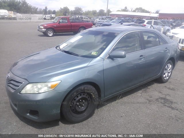 4T1BF3EK5AU546740 - 2010 TOYOTA CAMRY SE/LE/XLE ტურკოუსი ფოტო 2