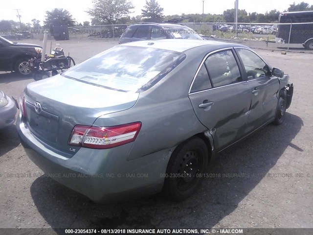 4T1BF3EK5AU546740 - 2010 TOYOTA CAMRY SE/LE/XLE ტურკოუსი ფოტო 4
