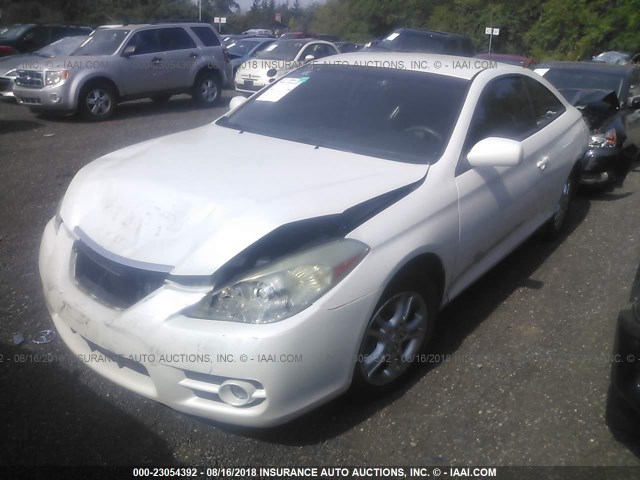 4T1CA30P87U109846 - 2007 TOYOTA CAMRY SOLARA SE/SLE თეთრი ფოტო 2