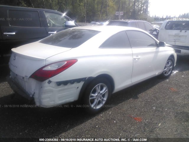 4T1CA30P87U109846 - 2007 TOYOTA CAMRY SOLARA SE/SLE თეთრი ფოტო 4