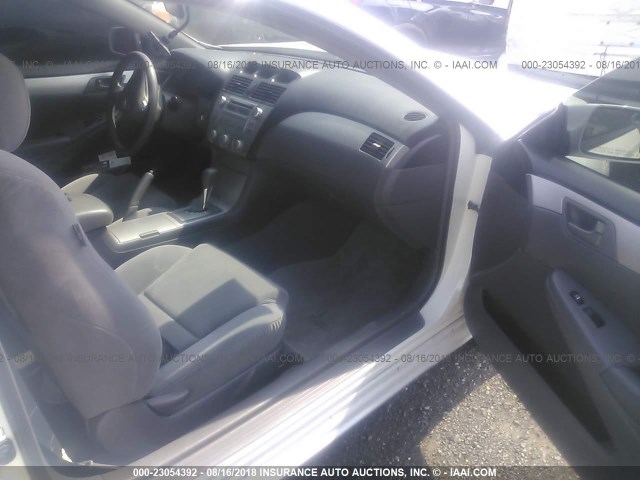 4T1CA30P87U109846 - 2007 TOYOTA CAMRY SOLARA SE/SLE თეთრი ფოტო 5