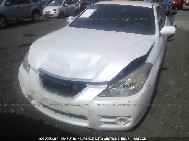 4T1CA30P87U109846 - 2007 TOYOTA CAMRY SOLARA SE/SLE თეთრი ფოტო 6