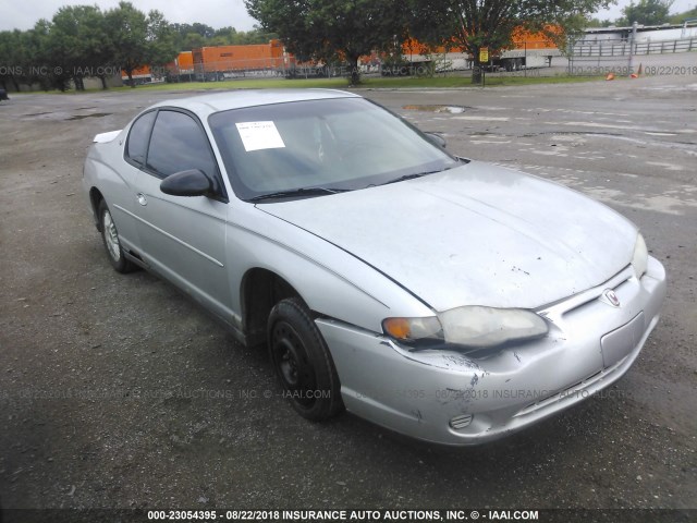 2G1WW12E329106757 - 2002 CHEVROLET MONTE CARLO LS SILVER photo 1