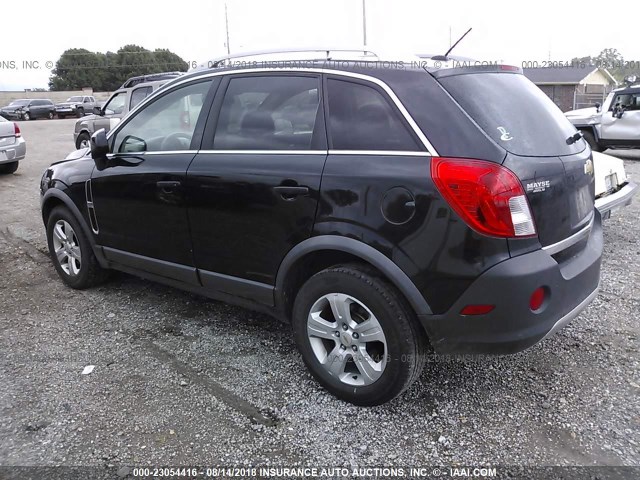 3GNAL2EK5ES607875 - 2014 CHEVROLET CAPTIVA LS 黑色 照片 3