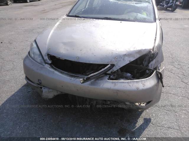JTDBE32K430220028 - 2003 TOYOTA CAMRY LE/XLE TAN photo 6