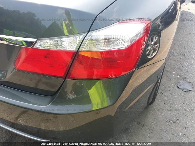 1HGCR2F79EA144006 - 2014 HONDA ACCORD EX GREEN photo 6