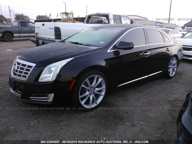 2G61S5S30D9208591 - 2013 CADILLAC XTS PREMIUM COLLECTION BLACK photo 2