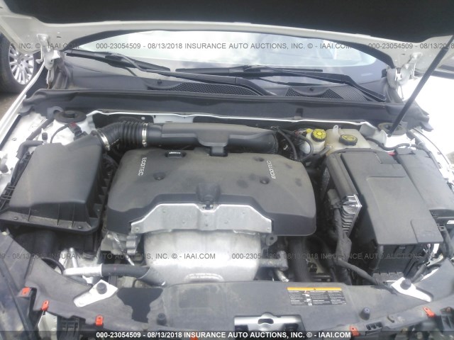 1G11B5SL1EF114430 - 2014 CHEVROLET MALIBU LS WHITE photo 10