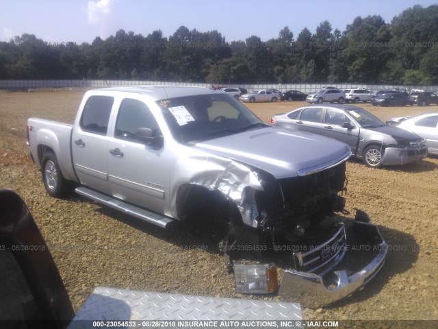 3GTP2VE70DG377991 - 2013 GMC SIERRA K1500 SLE SILVER photo 1