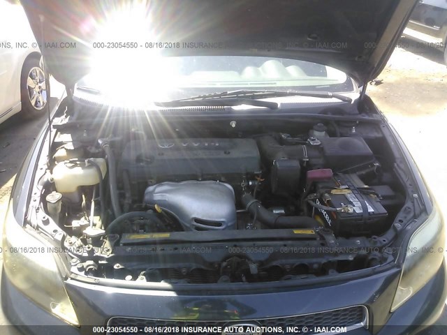 JTKDE177760079745 - 2006 TOYOTA SCION TC 灰色 照片 10