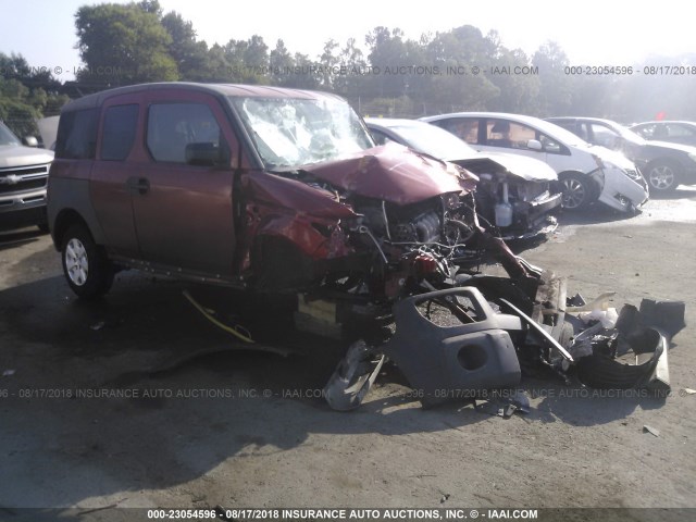 5J6YH18365L009186 - 2005 HONDA ELEMENT LX ORANGE photo 1