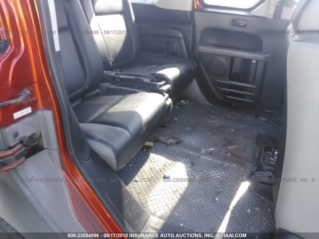 5J6YH18365L009186 - 2005 HONDA ELEMENT LX ORANGE photo 8