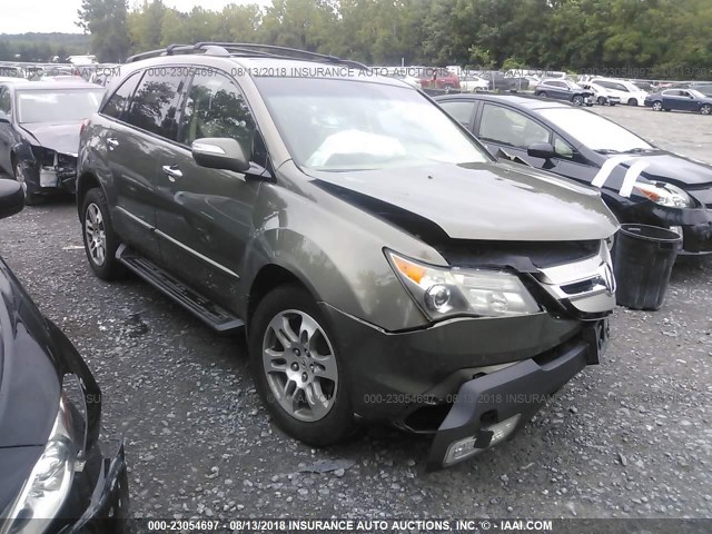 2HNYD28447H547931 - 2007 ACURA MDX TECHNOLOGY Pewter photo 1