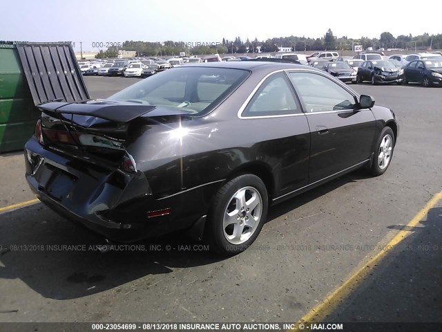 1HGCG2256XA000510 - 1999 HONDA ACCORD EX Dark Brown photo 4