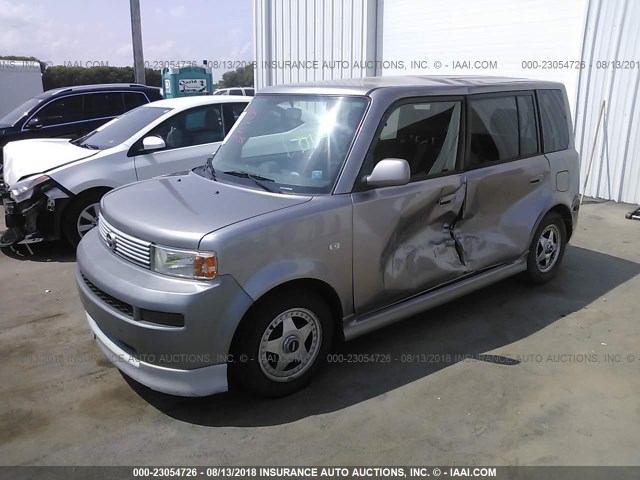 JTLKT324950186179 - 2005 TOYOTA SCION XB Сұр фото 2