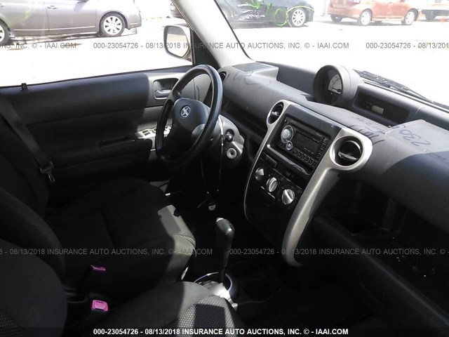JTLKT324950186179 - 2005 TOYOTA SCION XB Сұр фото 5