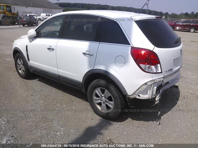 3GSCL33P98S602127 - 2008 SATURN VUE XE WHITE photo 3