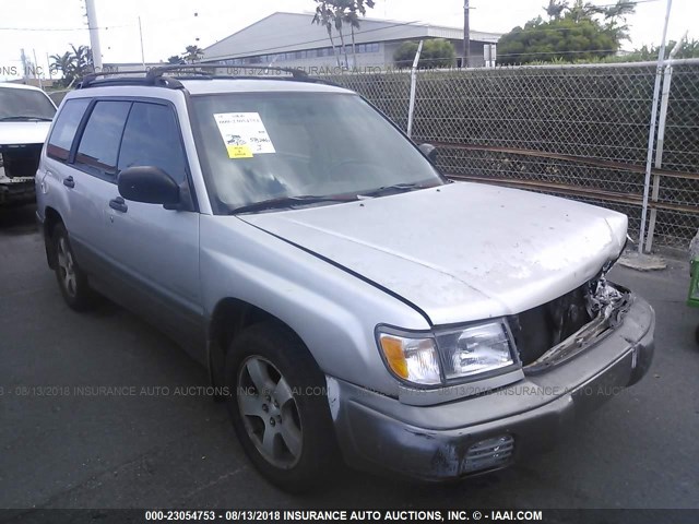 JF1SF6555YH707239 - 2000 SUBARU FORESTER S 银色 照片 1