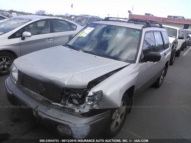JF1SF6555YH707239 - 2000 SUBARU FORESTER S 银色 照片 2