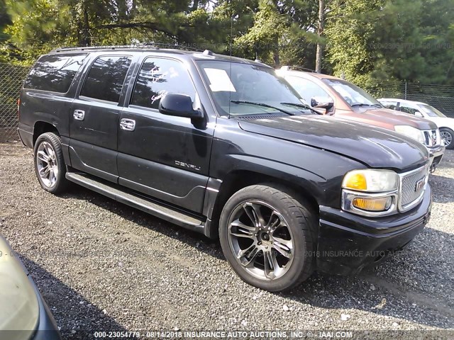 1GKFK66U64J170983 - 2004 GMC YUKON XL DENALI BLACK photo 1