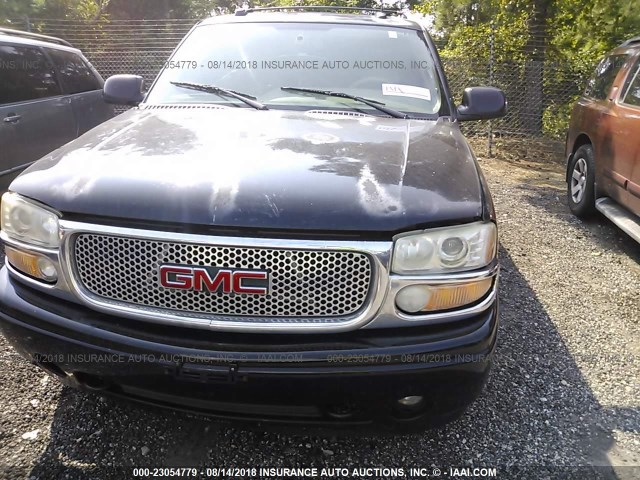 1GKFK66U64J170983 - 2004 GMC YUKON XL DENALI BLACK photo 6