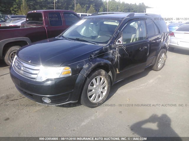 1FMDK03W79GA05398 - 2009 FORD TAURUS X LIMITED BLACK photo 2